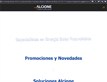 Tablet Screenshot of alcione.mx